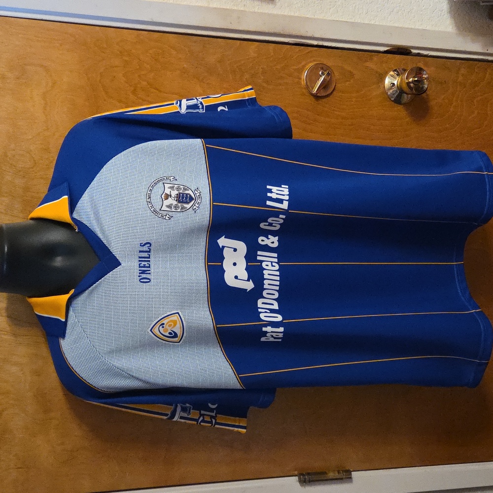 Clare GAA O'Neills Jersey Shirt Yellow Size Large